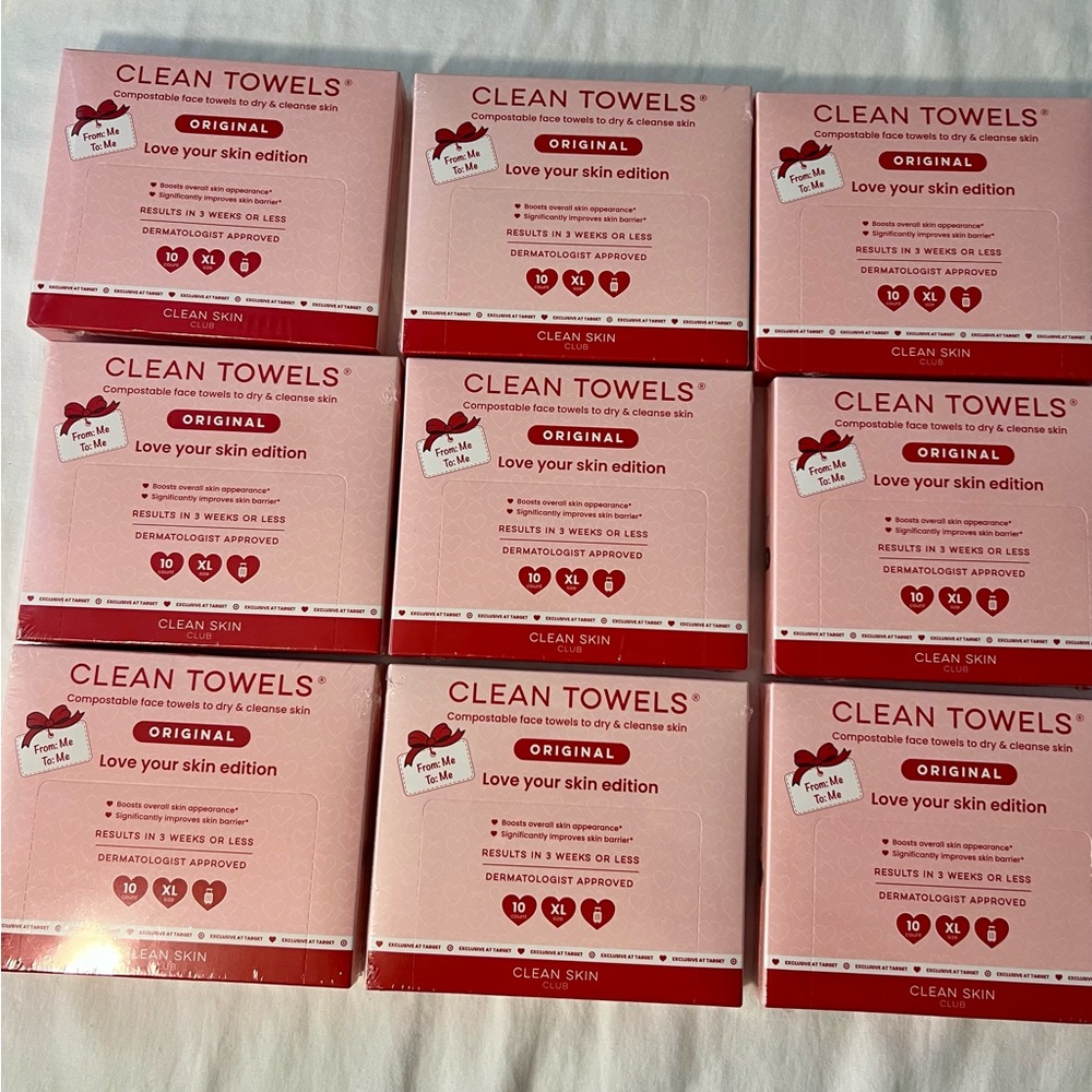 Clean Towels | XL Towels |  Clean Skin Club Limited Edition | Bundle